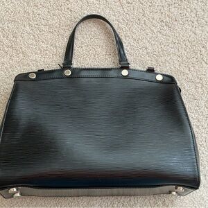 Louis Vuitton Black Electric Epi Brea MM